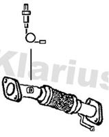 Klarius Uitlaatpijp 302101