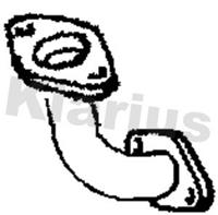 Klarius Uitlaatpijp 301583