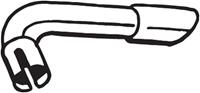 Bosal Uitlaatpijp 700303