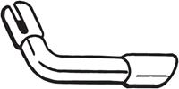 Bosal Uitlaatpijp 700223