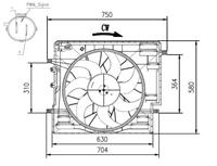 volvo Koelventilatorwiel 47967