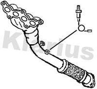 Klarius Uitlaatpijp 301394