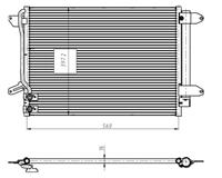 Volkswagen Condensor, airconditioning