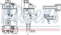 Nissens Expansietank, koelvloeistof 996266