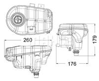 mahleoriginal Ausgleichsbehälter, Kühlmittel Mahle Original CRT 60 000S