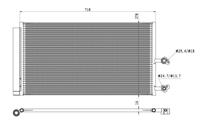 volvo Condensor, airconditioning