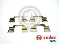 Autofren Accessoireset, schijfremblok D43016A