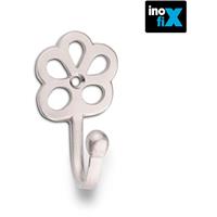 INOFIX EDM 66577 Nickelblume Messing Kleiderbügel (Blister) - 