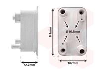 International Radiators Oliekoeler, automatische transmissie 03013700