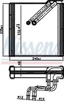 Nissens Verdamper, airconditioning 92371