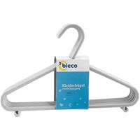 BIECO Kledinghangers 8 stuks grijs