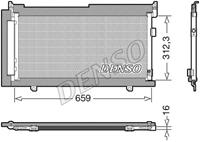 subaru Condensor, airconditioning DCN36006