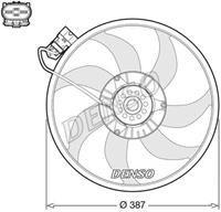 Denso Koelventilatorwiel DER20017