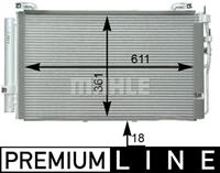 Mahle Condensor, airconditioning AC391000P