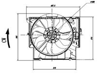 bmw Koelventilatorwiel 47923