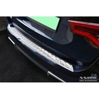 Avisa RVS Achterbumperprotector passend voor BMW iX3 (G08) 2020- 'Ribs' AV235736