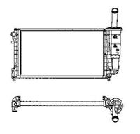 fiat Radiateur 53606