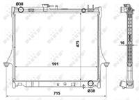 isuzu Radiateur 53540