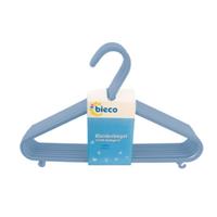 BIECO Kunststof kleerhangers 8 stuks Trend blauw