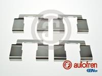 autofrenseinsa Zubehörsatz, Scheibenbremsbelag Vorderachse Autofren Seinsa D42930A