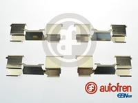 Autofren Accessoireset, schijfremblok D42582A