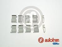 Autofren Accessoireset, schijfremblok D42950A