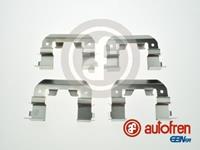 Autofren Accessoireset, schijfremblok D42871A