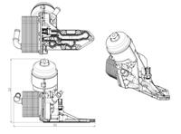 NRF Oliekoeler, motorolie 31844