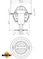 hyundai Thermostaat, koelvloeistof 725083