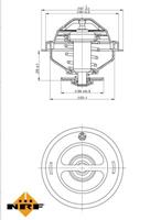 Thermostat, Kühlmittel NRF 725075