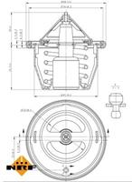 Thermostat, Kühlmittel NRF 725012