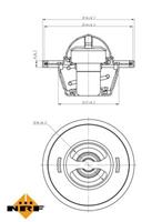 Thermostat, Kühlmittel NRF 725104