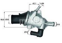 Mahle Thermostaat, koelvloeistof TI12588