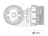 febibilstein Deckel, Ölfiltergehäuse Febi Bilstein 176601