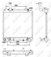 NRF Radiateur 53079