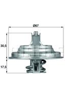 mahleoriginal Thermostat, Kühlmittel Mahle Original TX 54 83D