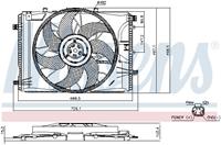 infiniti Koelventilatorwiel