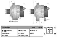 Generator Denso DAN1484