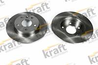 kraftautomotive Bremsscheibe Hinterachse Kraft Automotive 6051570