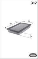 Mecafilter Luftfilter  ELP3531