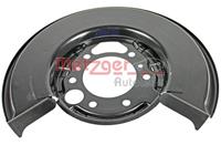 Metzger Spritzblech, Bremsscheibe Hinterachse rechts  6115008