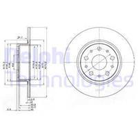 Delphi Bremsscheibe Hinterachse  BG3076