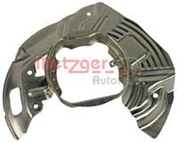Metzger Spritzblech, Bremsscheibe Vorderachse rechts  6115028