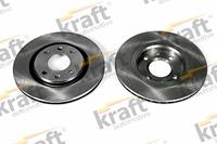 kraftautomotive Bremsscheibe Vorderachse Kraft Automotive 6045920
