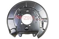 Metzger Spritzblech, Bremsscheibe Hinterachse rechts  6115240