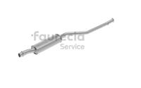 faurecia Mittelschalldämpfer Easy2Fit mit Anbauteilen hella für citroen xsara picasso