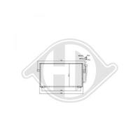 Diederichs Kondensator, Klimaanlage  DCC1457