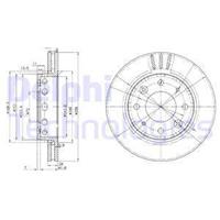 Delphi Bremsscheibe Vorderachse  BG3335