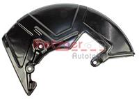 Metzger Spritzblech, Bremsscheibe Vorderachse rechts  6115076