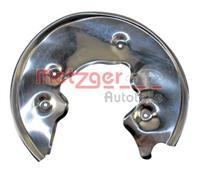 Metzger Spritzblech, Bremsscheibe Hinterachse links  6115077